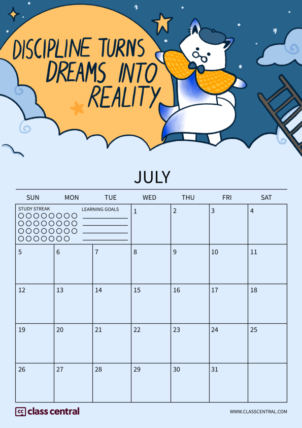 July 2026 Calendar